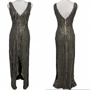 EUC - Lulu's Sequined Maxi Dress